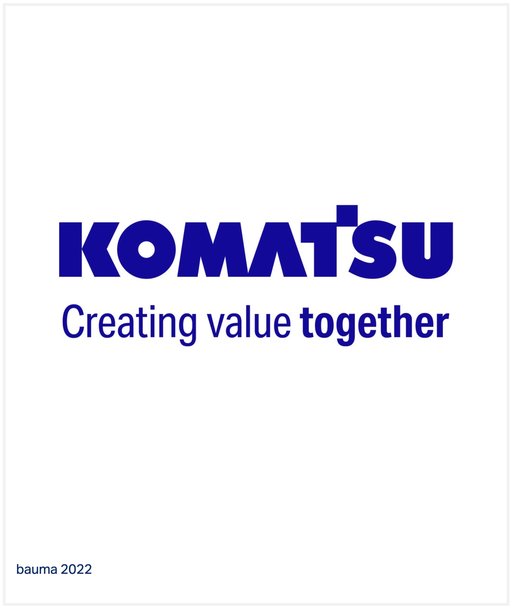 Komatsu Europe begrüßt Sie auf der bauma 2022!